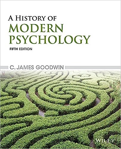 A History of Modern Psychology