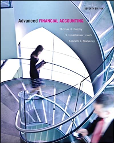 Advanced Financial Accounting Canadian