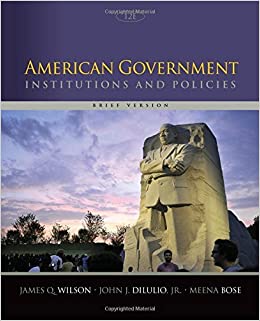 American Government Institutions and Policies Brief Version