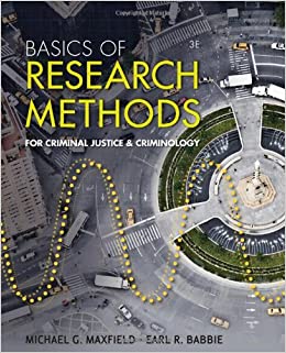 Basics of Research Methods for Criminal Justice and Criminology