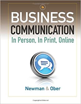 Business Communication In Person In Print Online