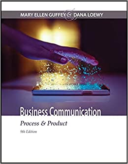 Business Communication Process And Product