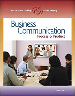 Business Communication Process and Product