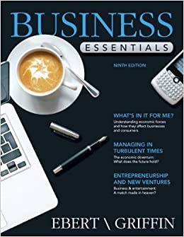 Business Essentials 9th Edition by Ebert