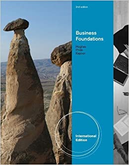 Business Foundations International Edition