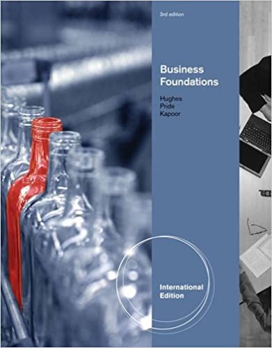 Business Foundations International Edition