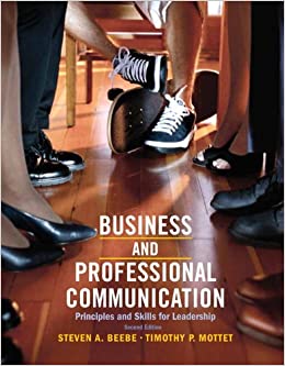 Business and Professional Communication Principles