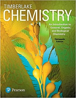 Chemistry An Introduction to General Organic And Biological Chemistry