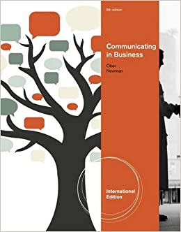 Communicating in Business International Edition