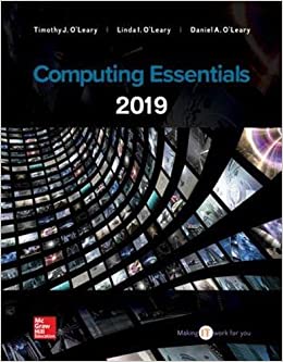 Computing Essentials 2019