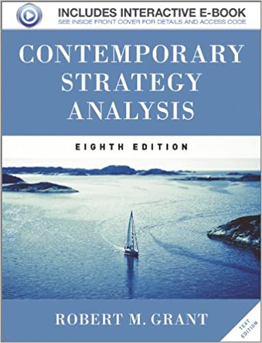 Contemporary Strategy Analysis Text And Cases 8th edition