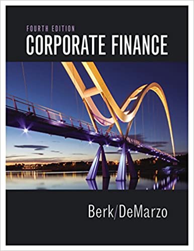 Corporate Finance 4th Edition By Berk
