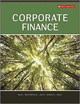 Corporate Finance 8th Canadian Edition