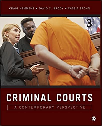 Criminal Courts A Contemporary Perspective