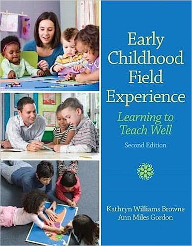 Early Childhood Field Experience Learning to Teach Well