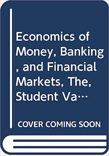 Economics of Money Banking And Financial Markets