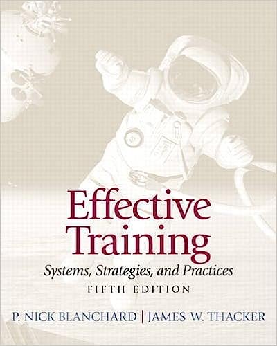 Effective Training