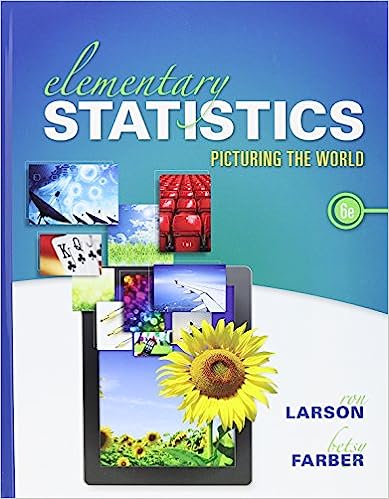 Elementary Statistics Picturing The World