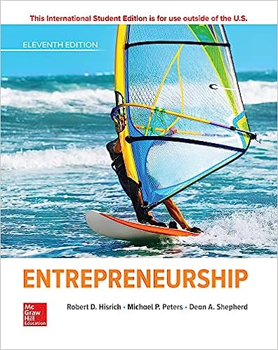 Entrepreneurship 11th Edition By Robert Hisrich