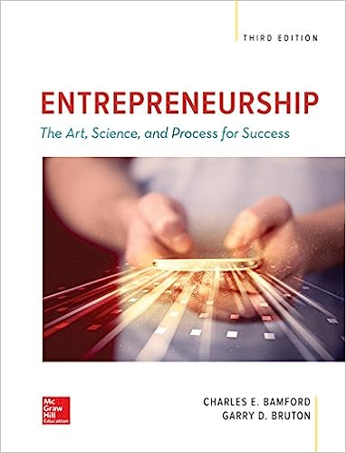 Entrepreneurship The Art Science and Process for Success