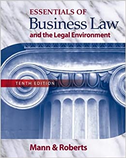 Essentials of Business Law and the Legal Environment International