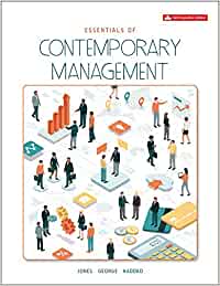 Essentials of Contemporary Management