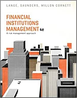 Financial Institutions Management 4th Edition by Saunders