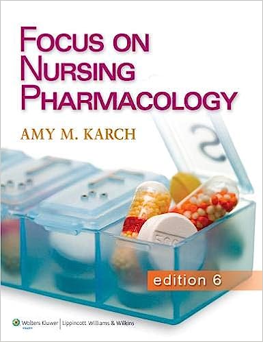 Focus on Nursing Pharmacology