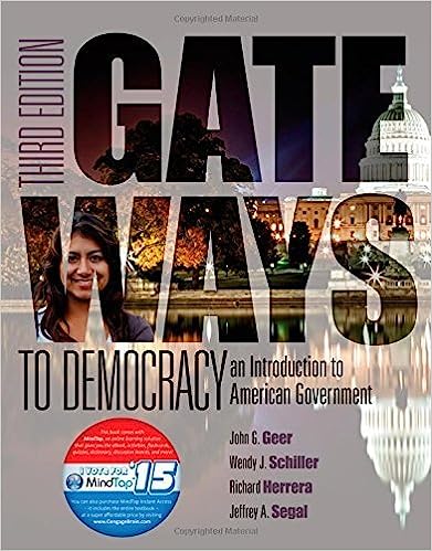 Gateways to Democracy An Introduction to American Government