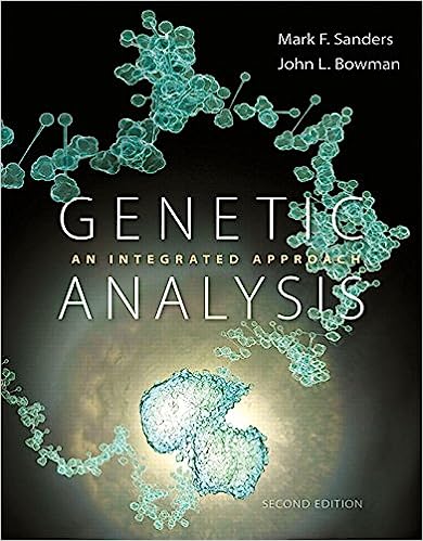 Genetic Analysis 2nd Edition by Sanders