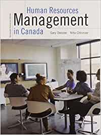 Human Resources Management in Canada