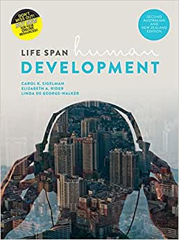 Life Span Human Development Australian and New Zealand