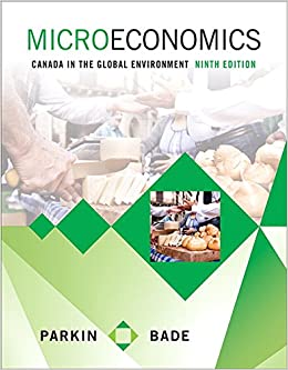 Microeconomics Canada in the Global Environment Canadian