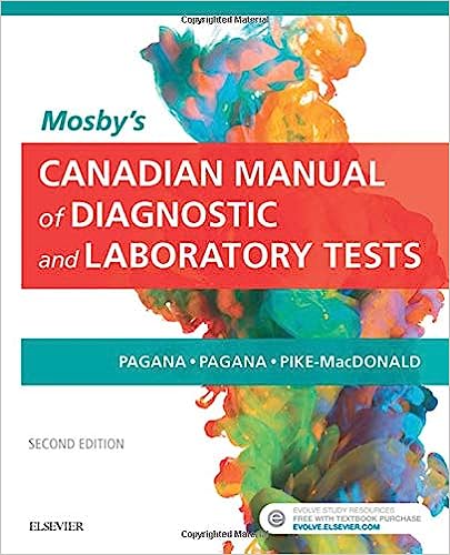 Mosby’s Canadian Manual of Diagnostic and Laboratory Tests