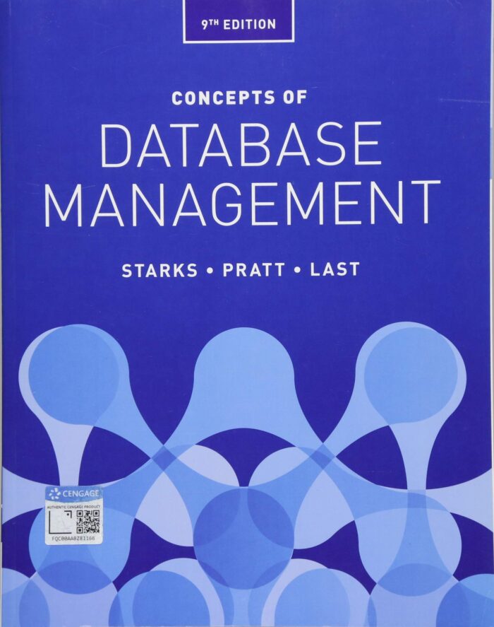 Solution Manual for Concepts of Database Management 9th Edition by Starks