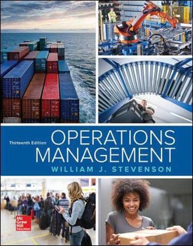 Solution Manual for Operations Management 13th Edition by Stevenson