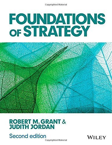 Test Bank For Foundations of Strategy 2nd Edition By Grant