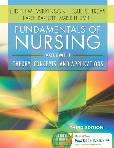 Test Bank For Fundamentals Nursing Vol 1 3rd Edition By Wilkinson Treas