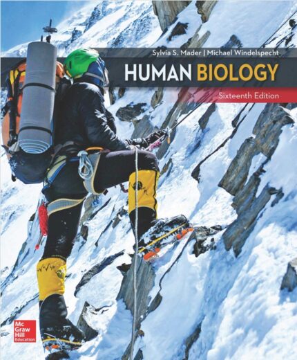Test Bank For Human Biology 16th Edition by Mader