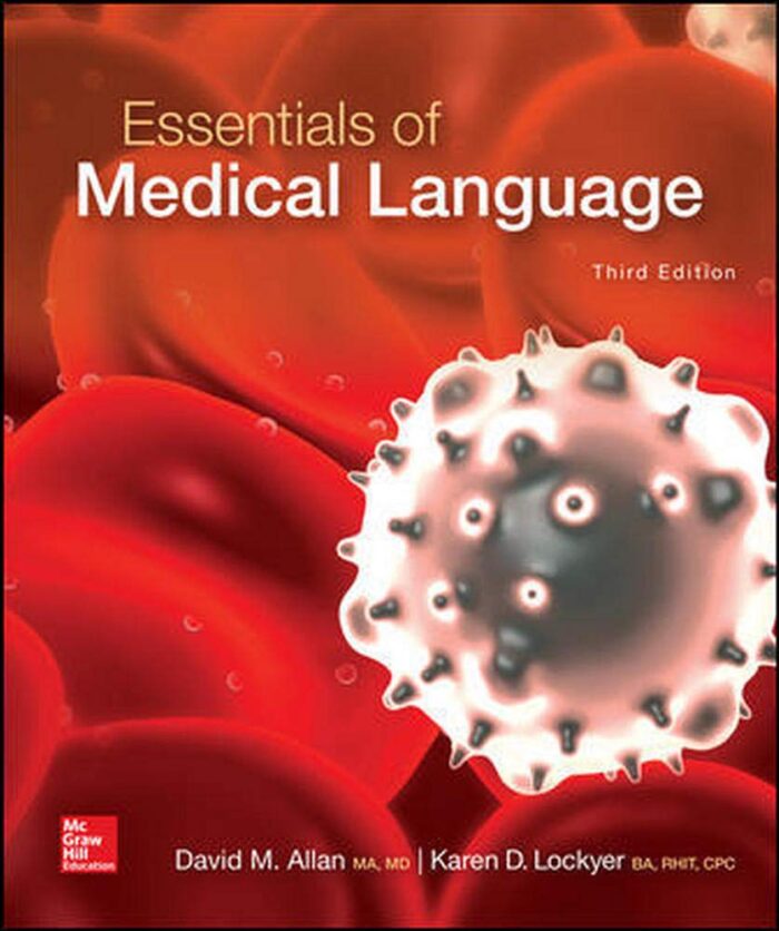 Test Bank for Essentials of Medical Language 3rd Edition by Allan