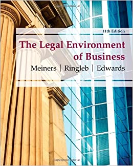 The Legal Environment of Business 11th Edition