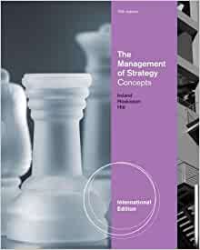 The Management of Strategy Concepts International Edition