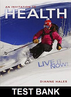 Invitation to Health Live It Now Brief Edition 9th Edition Dianne Hales