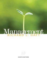 Management 9th Edition By Richard L Test Bank