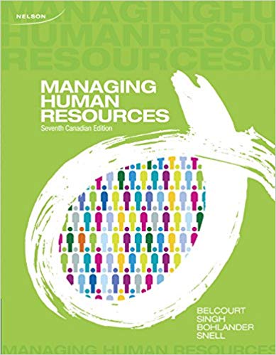 Managing Human Resources 8th Canadian Edition By Monica Belcourt Test Bank