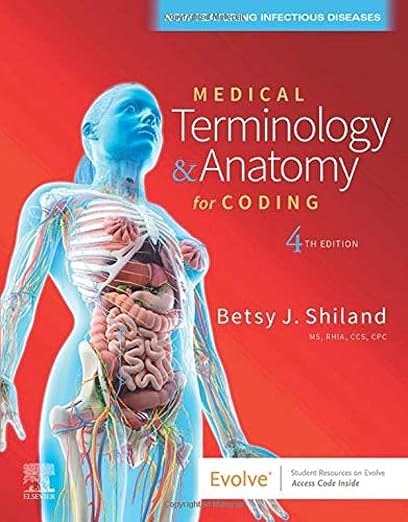 Medical Terminology and Anatomy for Coding 4th Edition Shiland Test Bank