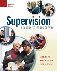 Supervision Key Link to Productivity Leslie Rue 11th edition Test bank