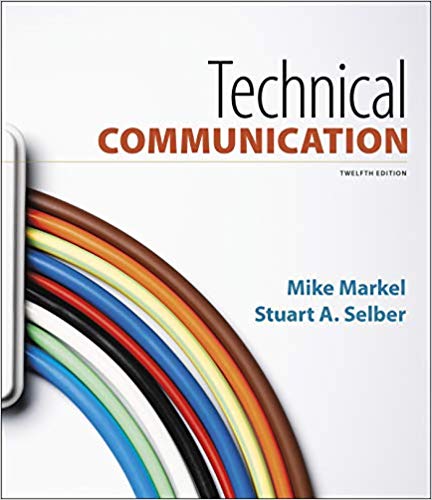 Technical Communication 12th Edition Markel