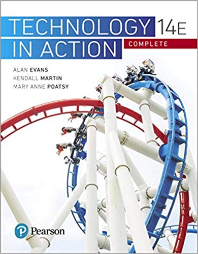 Technology In Action Complete 14th Edition By Evans Test Bank