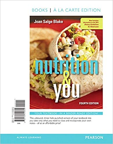 Nutrition And You 4th Edition By Blake Test Bank
